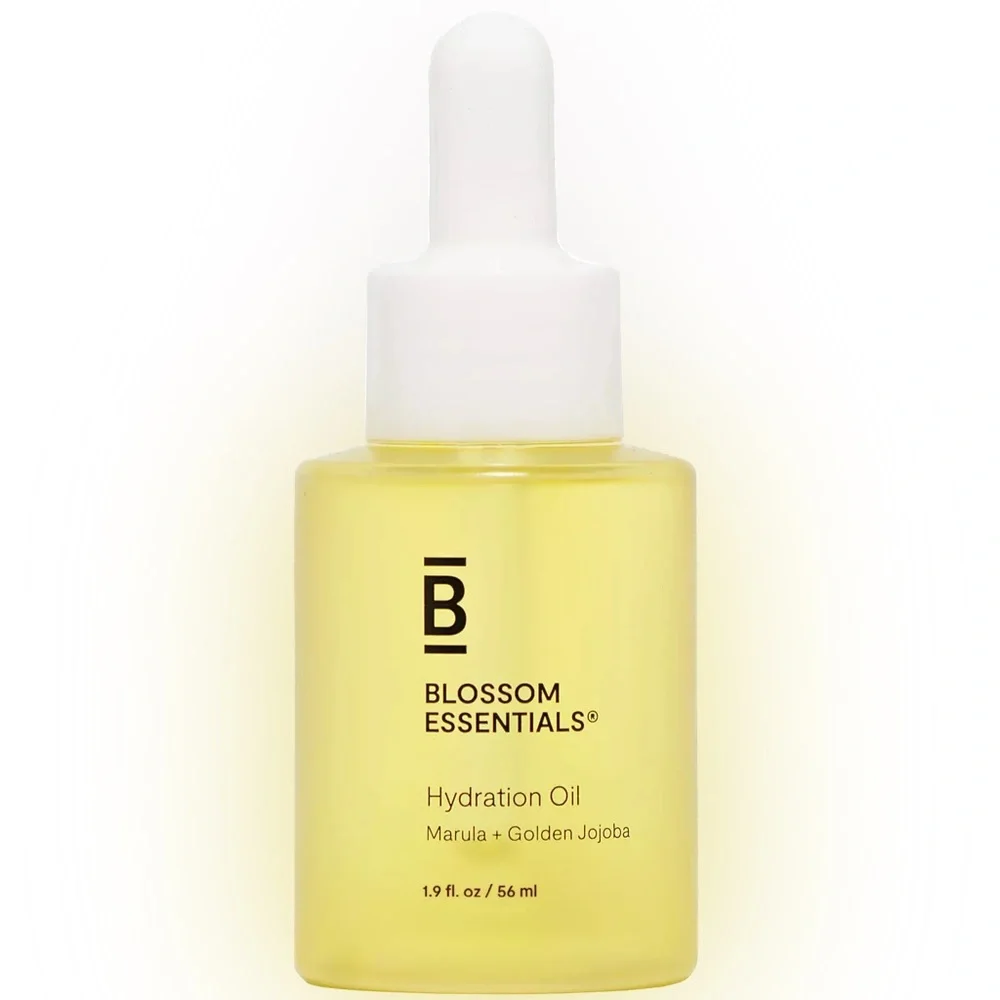 NIB Blossom Essentials Hydration Oil Marula & Jojoba Full Size 1.9 oz/56 ml